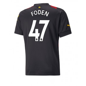 Manchester City Phil Foden #47 Bortatröja 2022-23 Kortärmad